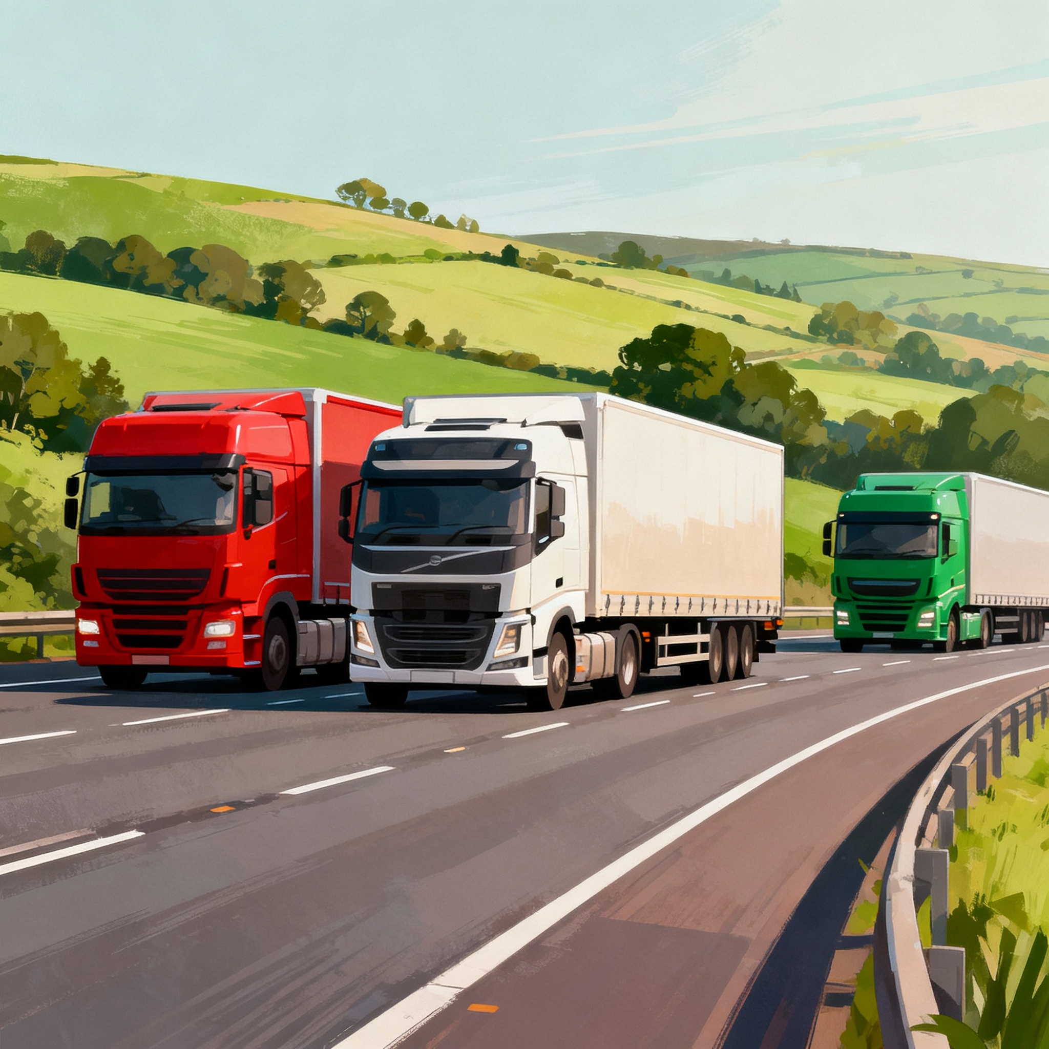 Zero-Emission HGV TCO: Hidden Costs Battery vs Hydrogen Trucks 2 Zero-emission HGV TCO