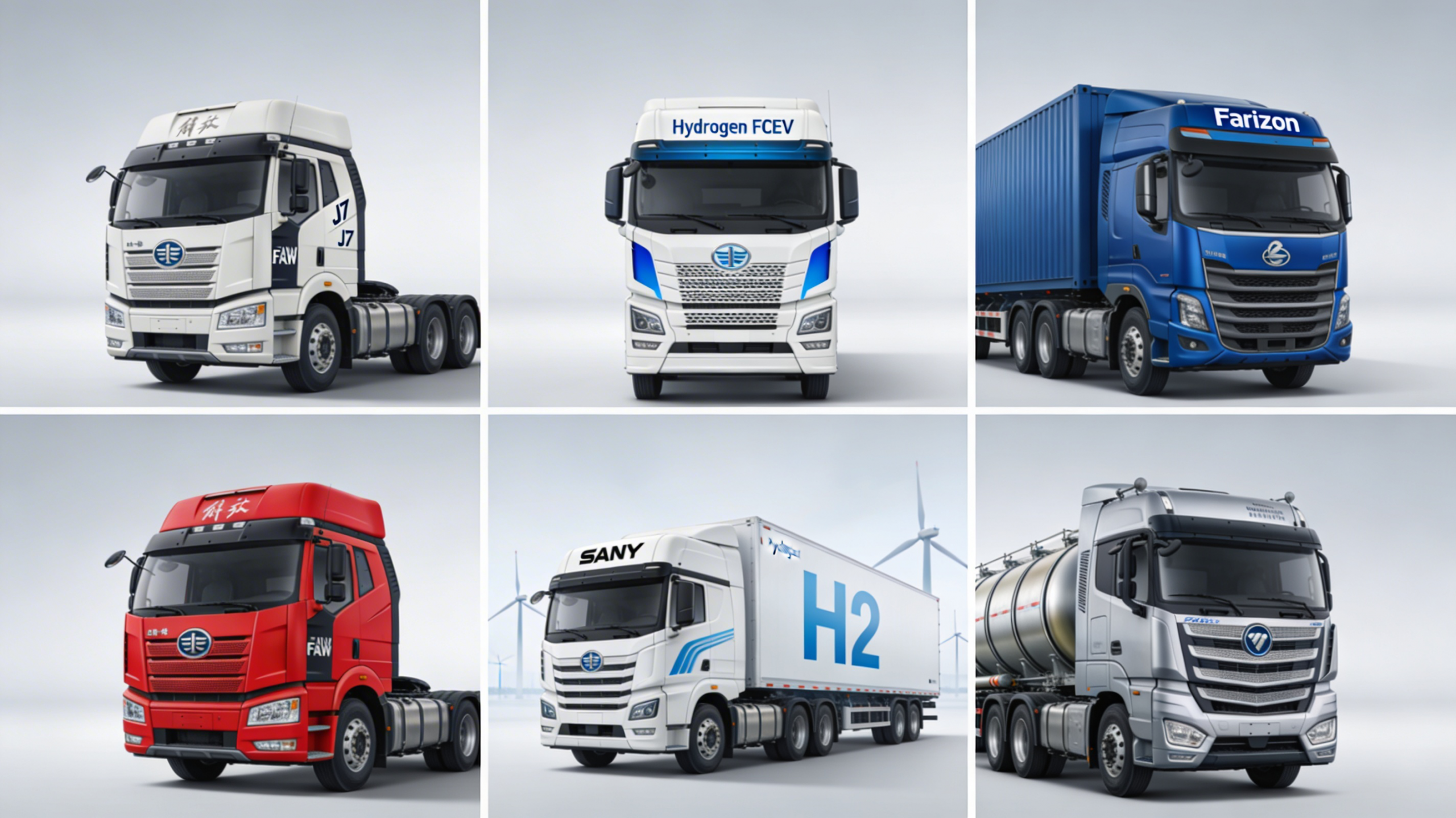 Chinese Hydrogen Fuel Cell Truck Manufacturers: Complete Reference Guide 8 Tractor Units from Chinese Hydrogen Fuel Cell Truck Manufacturers