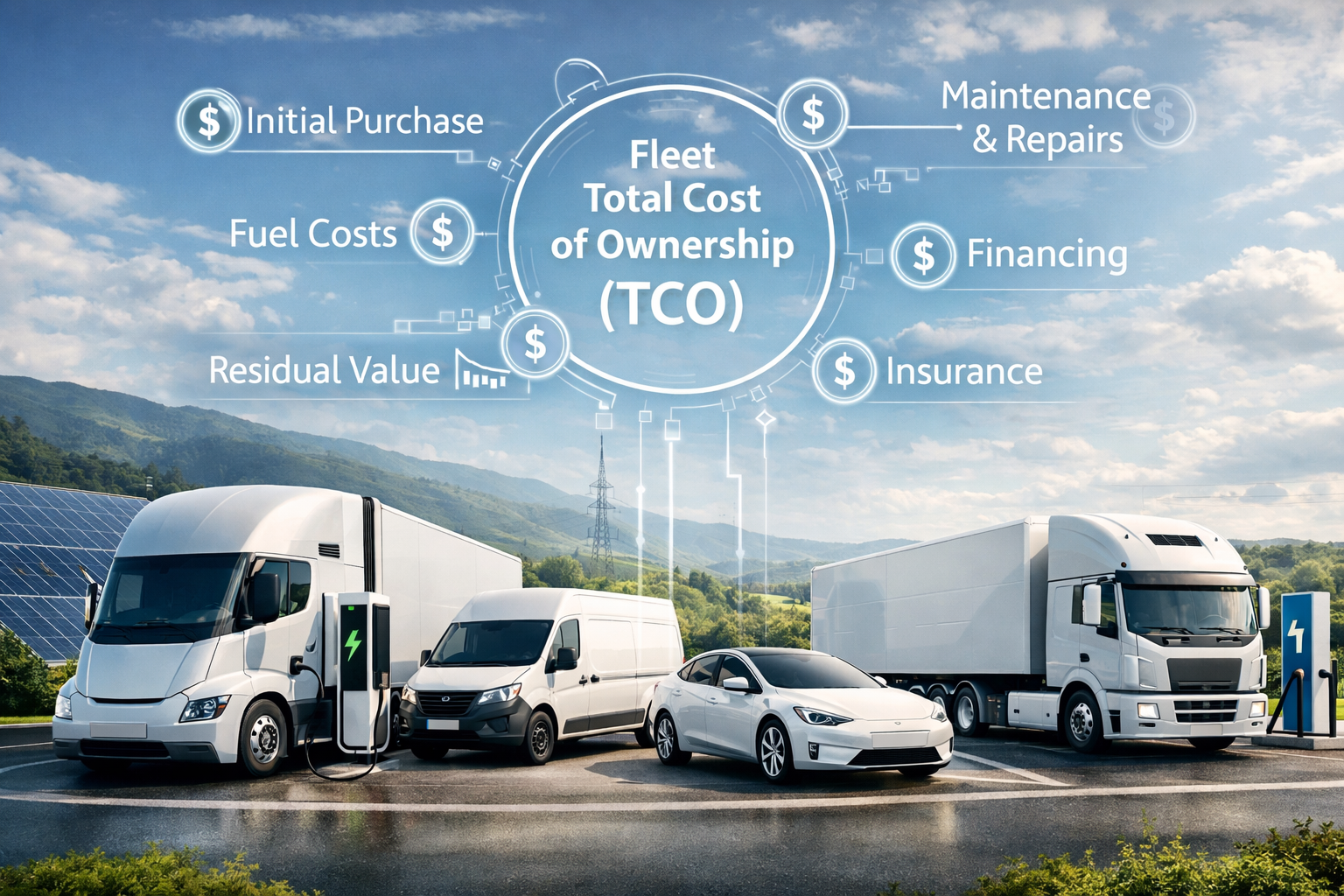 Fleet total cost of ownership analysis